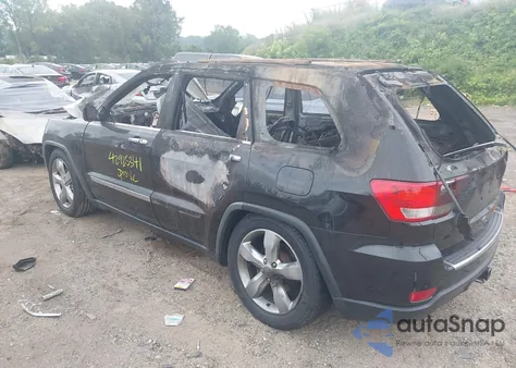 2012 Jeep Grand Cherokee Overland from USA, damaged, VIN 1C4RJFCG4CC153418